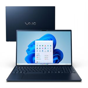 Notebook Vaio FE16 AMD® Ryzen 7-5825U Windows 11 Home 32GB RAM 512GB SSD 16" IPS WUXGA - Cinza Grafite